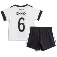 Tyskland Joshua Kimmich #6 Hjemmebanesæt Børn VM 2022 Kortærmet (+ Korte bukser)